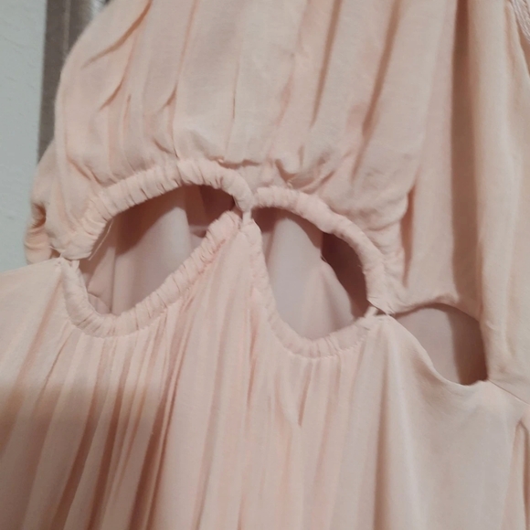 NWT REISS | Marta Midi Dress Pink in Size Med (8) - Picture 6 of 9